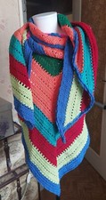 Châle crocheté main d'occasion  Strasbourg-