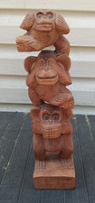 Vintage hand carved for sale  South Haven