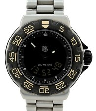 Relógio masculino 41mm Tag Heuer Formula 1 Chronotimer Ani-Digi! Ref: CAC111D.BA0850! comprar usado  Enviando para Brazil