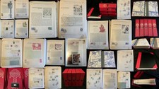Five large timbres d'occasion  Expédié en Belgium
