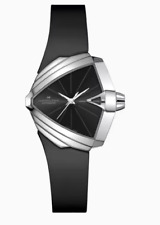 Relógio masculino Hamilton Ventura suíço automático mostrador preto caixa triangular H24105330 comprar usado  Enviando para Brazil