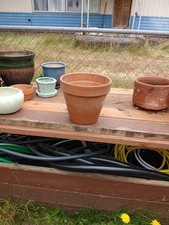 Terracotta clay planter for sale  Westport