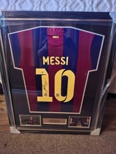 messi signed shirt for sale  MOTHERWELL