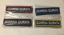 Patch guardia giurata usato  Santa Luce