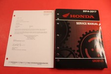 Manual de reparo de fábrica de motocicleta NOS Honda 2014-2017 GROM125 #61K2602 comprar usado  Enviando para Brazil