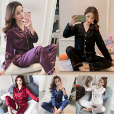 Pyjamas satin femmes d'occasion  Expédié en France