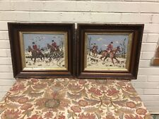 Pair carved wood for sale  Jeffers