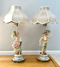 Capodimonte antique lamps for sale  Seaford