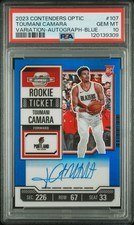2023 Contenders Optic RC Toumani Camara Variation-Auto Blue/49🔥PSA10🔥PoP-1🔥 comprar usado  Enviando para Brazil