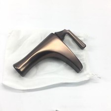 NOVA torneira de lavatório de cabo único com bico aberto, bronze polido a óleo 14AB1684C comprar usado  Enviando para Brazil