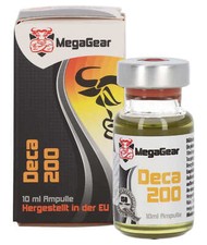 (3990 EUR/l) Mega Gear Deca 200 (10ml), używany na sprzedaż  Wysyłka do Poland