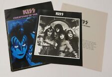 KIT DE IMPRENSA PROMOCIONAL VINTAGE KISS 1982 CRIATURAS DA NOITE comprar usado  Enviando para Brazil