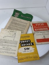 Collectable triumph cycle for sale  NORWICH