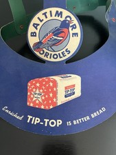 1954 Baltimore Orioles Tip Top Chapéu de Pão/Visor Ano Inaugural RARO comprar usado  Enviando para Brazil