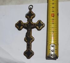 Antico crocifisso bronzo usato  Genova