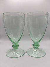 Vintage green blown for sale  ROMFORD