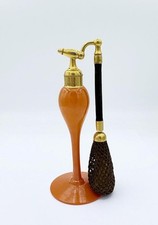 Usado, Atomizador de perfume laranja opaco assinado Art Deco DeVilbiss comprar usado  Enviando para Brazil