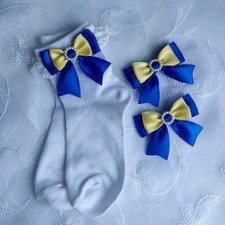 White blue yellow for sale  HARLOW