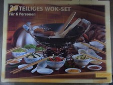 Teiliges wok set gebraucht kaufen  Walldürn