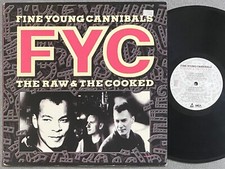 FINE YOUNG CANNIBALS The Raw & The Cooked I.R.S. LP w/ Picture Inner VG+/VG++ comprar usado  Enviando para Brazil