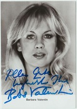 Autogramm barbara valentin gebraucht kaufen Autogramm barbara valentin gebraucht kaufen  Bochum