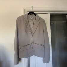Grey textured jacket for sale  HYTHE