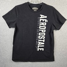 Camiseta Aeropostale tamanho XL ponto único preta gráfica retrô comprar usado  Enviando para Brazil