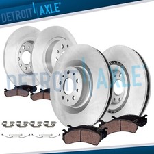 Kit de rotores e pastilhas de freio a disco dianteiro traseiro 8 peças para 2014 - 2020 Fiat 500L comprar usado  Enviando para Brazil