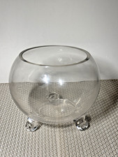 Vintage footed clear for sale  Burbank