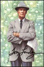 Usado, Tom Landry autografado assinado 1989-97 Goal Line HOF #133 JSA autêntico comprar usado  Enviando para Brazil