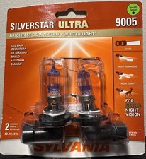 Lâmpada de halogênio SYLVANIA 9005 SilverStar ultra alto desempenho, CAIXA ABERTA comprar usado  Enviando para Brazil