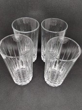 (3) MIKASA CRYSTAL~ILLUSION EXECUTIVE~Copos de bola alta~Chá gelado~ 6 1/4”~EXCELENTE comprar usado  Enviando para Brazil