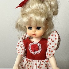 Boneca vintage loira 'símbolo de qualidade' olhos azuis para dormir 8" década de 1960 comprar usado  Enviando para Brazil
