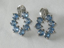 Jugendstil silber hrringe gebraucht kaufen  Bischofsheim