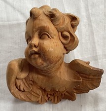 Holzengel putte handgeschnitzt gebraucht kaufen  Nürnberg