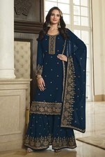 Robe anarkali mariage d'occasion  Expédié en France