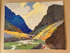 Vintage wooden jigsaw for sale  COULSDON