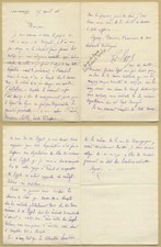 Gustave Eiffel (1832-1923) - Engenheiro civil francês - Carta assinada RARA - 1911 comprar usado  Enviando para Brazil