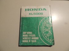 Honda 500 workshop d'occasion  Expédié en Belgium