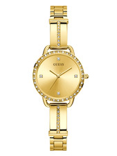 Relógio feminino Guess tom dourado aço inoxidável pulseira semi-pulseira 30 mm comprar usado Relógio feminino Guess tom dourado aço inoxidável pulseira semi-pulseira 30 mm comprar usado  Enviando para Brazil