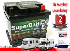 12v 50ah superbatt for sale  BIRMINGHAM