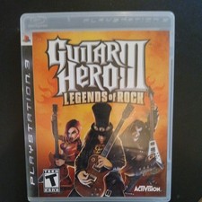 Guitar Hero III Legends of Rock PS3 Sony PlayStation 3 CIB Completo com Manual comprar usado  Enviando para Brazil