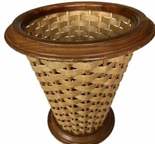 Basket wood woven for sale  Cicero