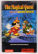 Usado, Instruction Booklet The Magical Quest Mickey Mouse sur Super Nintendo SNES USA comprar usado  Enviando para Brazil