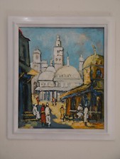 Tableau huile toile d'occasion  France