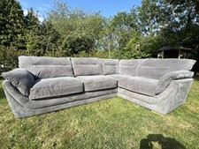 Grey corner sofa for sale  PETERBOROUGH