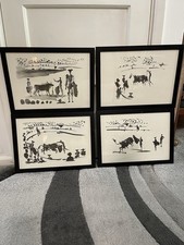 Picasso bullfighter prints for sale  PLYMOUTH