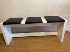 Sitzbank weiß massiver gebraucht kaufen  Oelde