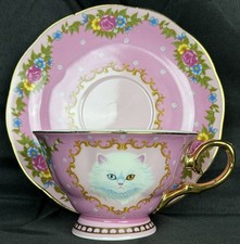 Gato persa branco 2 olhos coloridos papoula Angeloff xícara de porcelana e pires rosas, usado comprar usado Gato persa branco 2 olhos coloridos papoula Angeloff xícara de porcelana e pires rosas, usado comprar usado  Enviando para Brazil
