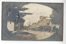 1908 Freemont, Indiana, Main St. RRPC by Hills na sprzedaż  Wysyłka do Poland